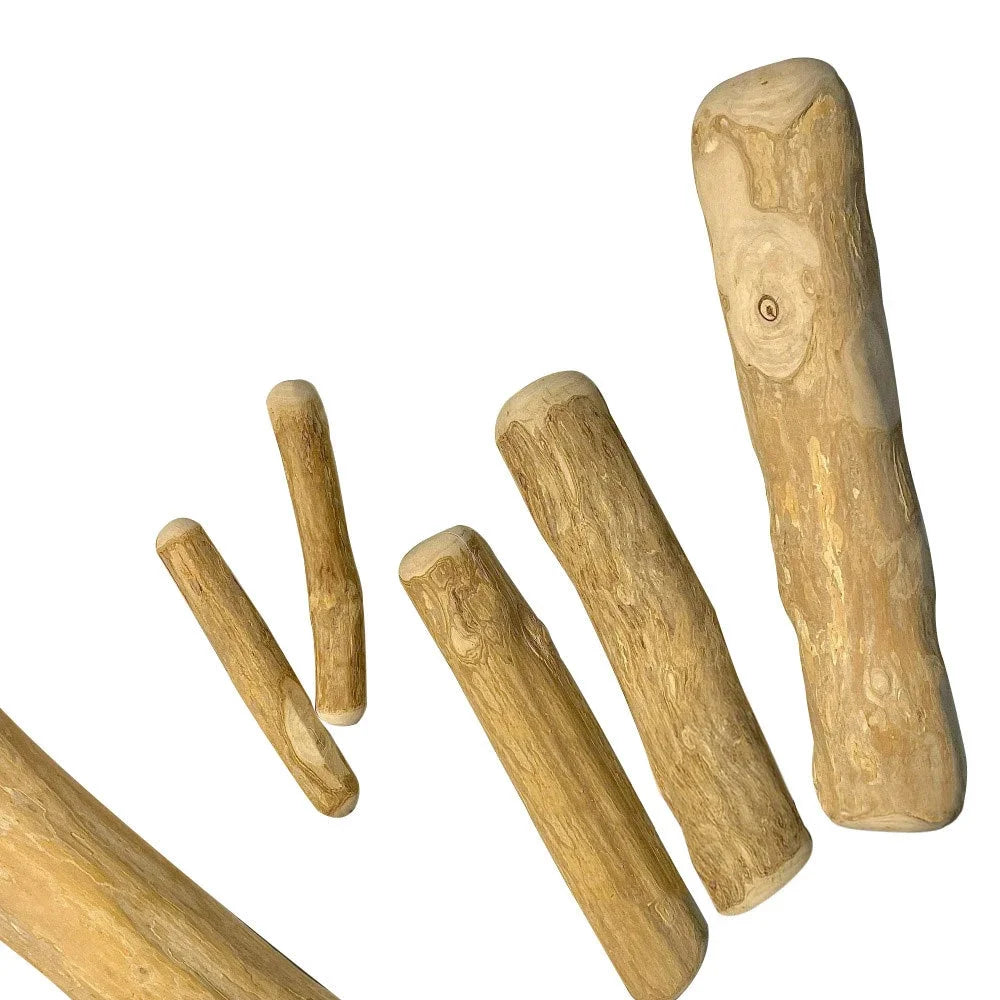 FZCSPEED Wooden Dog Chew Stick – Coffee Wood Toy for Tooth Pressure Relief