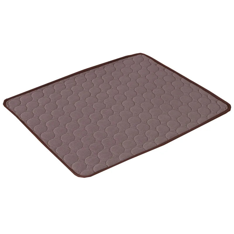 Extra Large Dog Cooling Mat – Summer Ice Pad Bed for Dogs & Cats