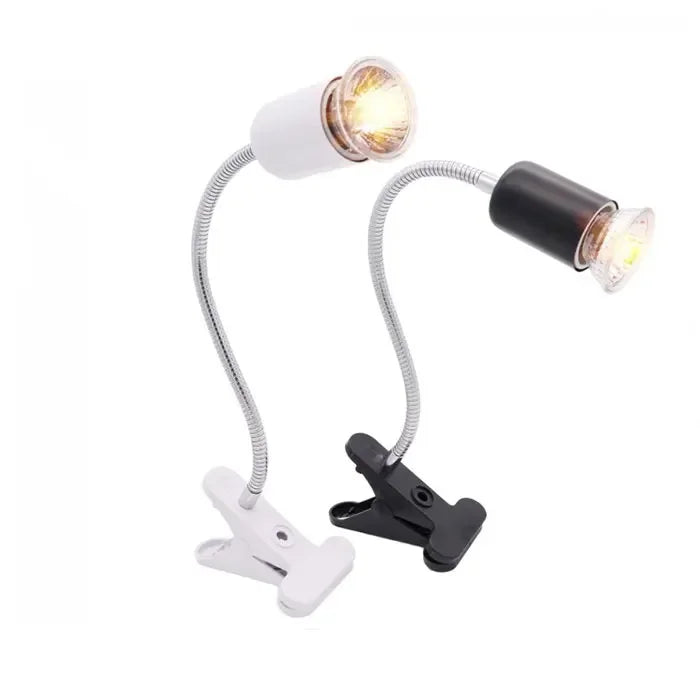 50W Reptile Heat Lamp with Adjustable Gooseneck & Bulb
