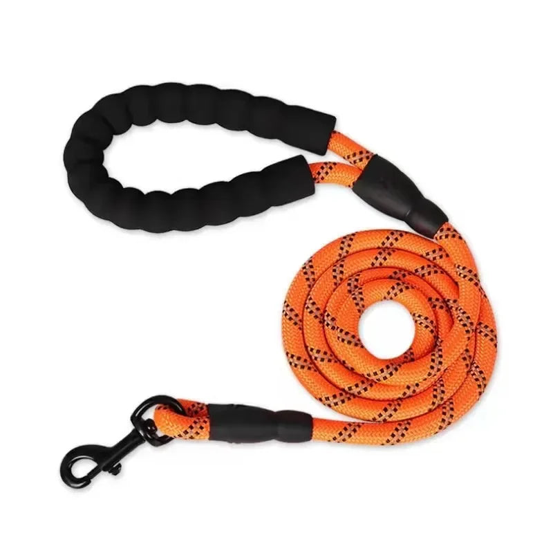 Heavy-Duty Reflective Dog Leash – For Small, Medium & Large Dogs