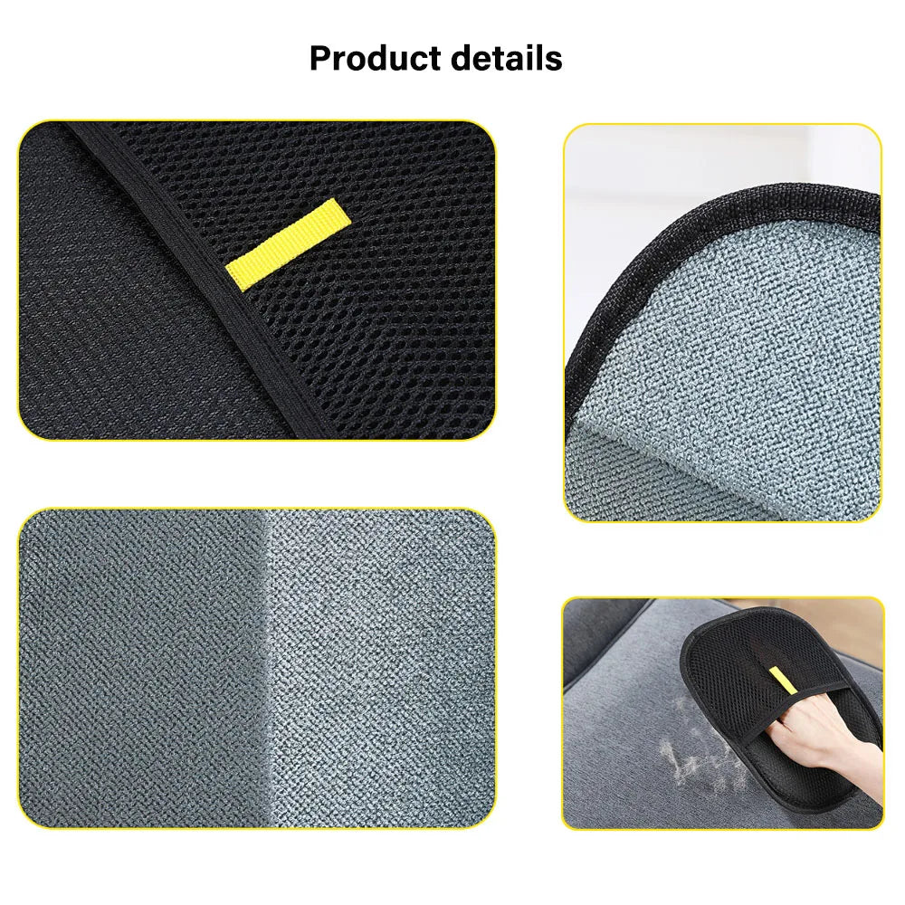 Pet Hair Remover Glove Brush – Static Grooming Tool for Sofa, Carpet & Clothes