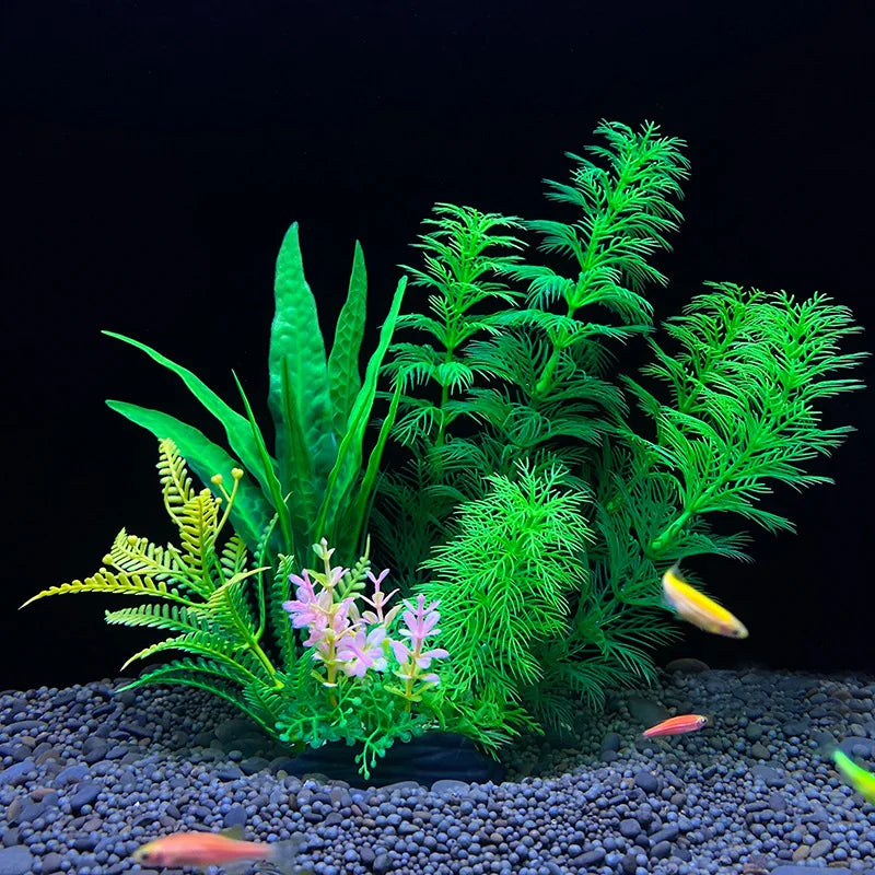 Artificial Aquarium Plants – Plastic Aquatic Tank Decorations