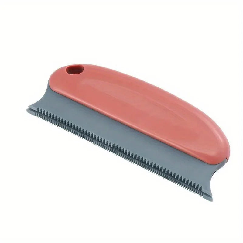 Pet Hair Remover Brush with Handle for Furniture, Clothes & Cars