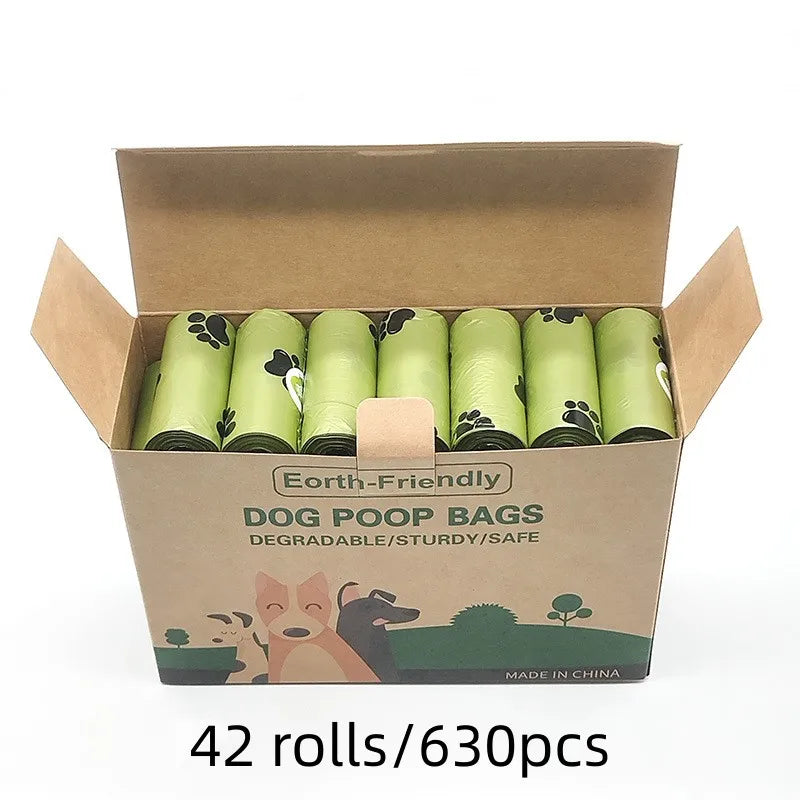 Biodegradable Dog Poop Bags – Scented Waste Bags with Dispenser