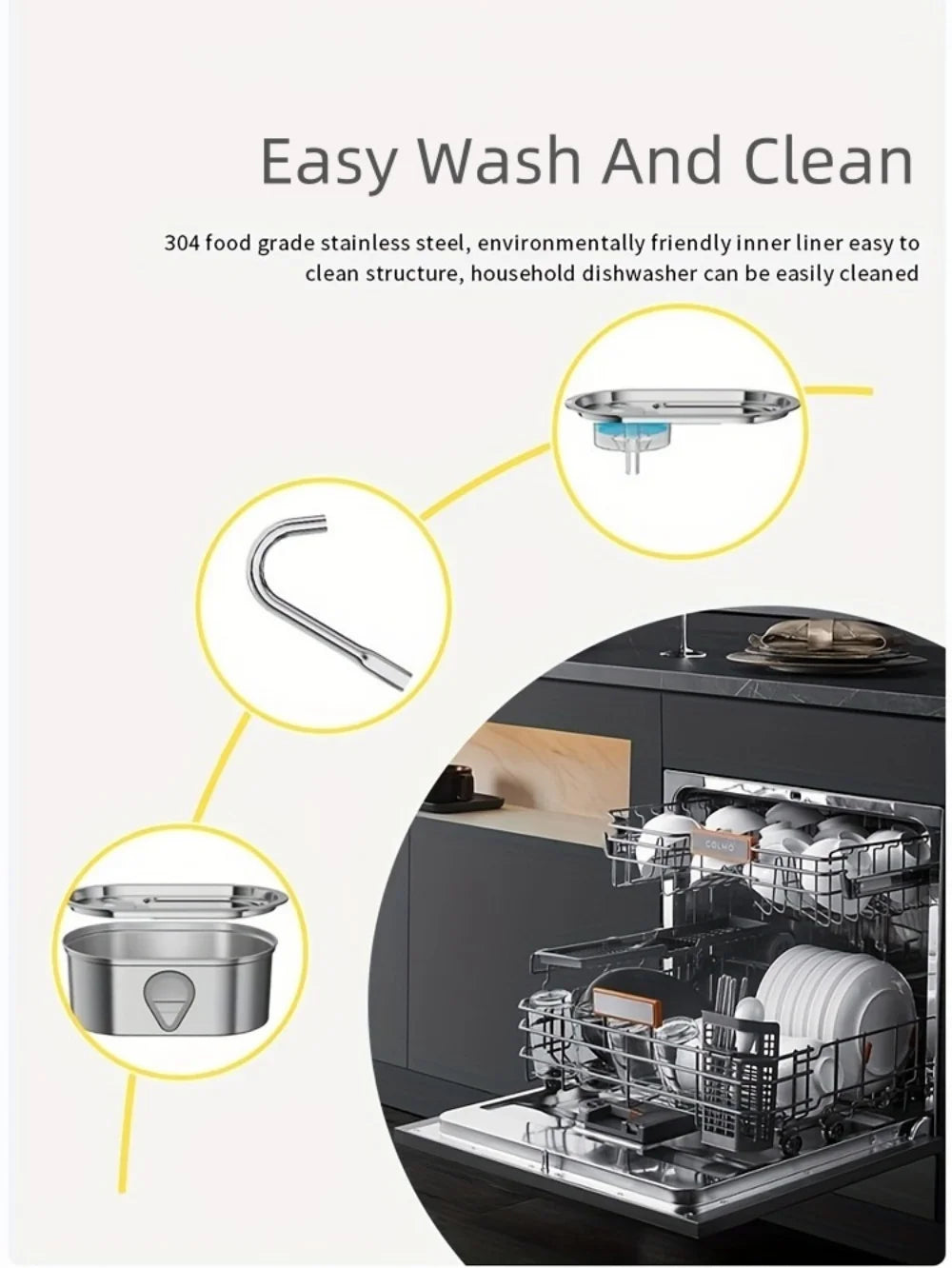 3.5L Stainless Steel Automatic Cat Water Fountain with LED Light