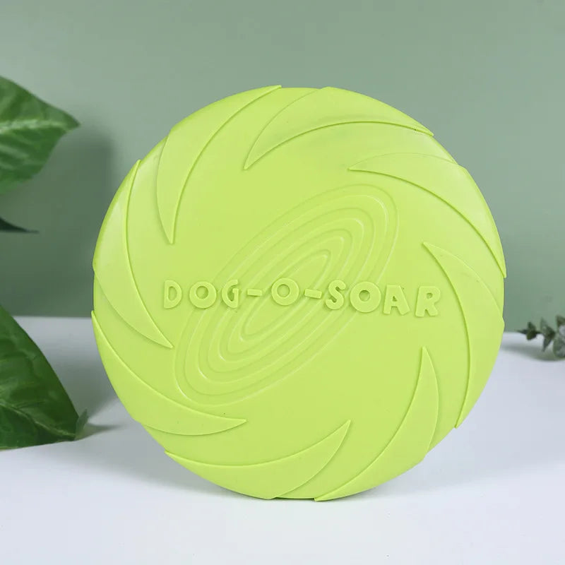 Dog Flying Disc Toy – Soft TPR, Bite-Resistant & Easy to Throw