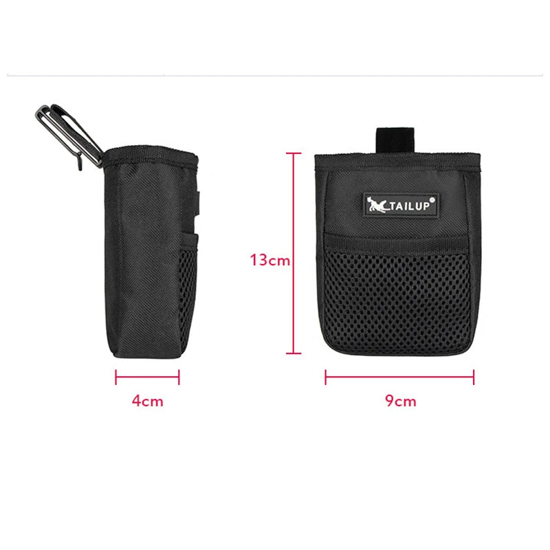 Dog Training Treat Pouch – Snack Reward Waist Bag for Pets