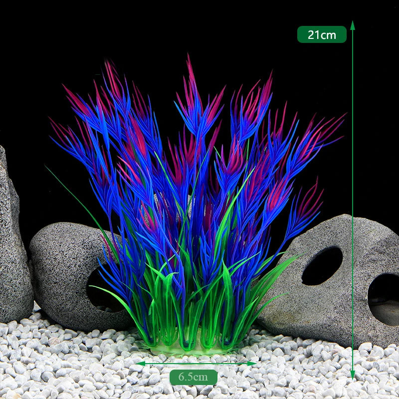 Artificial Aquarium Plants – Plastic Aquatic Tank Decorations